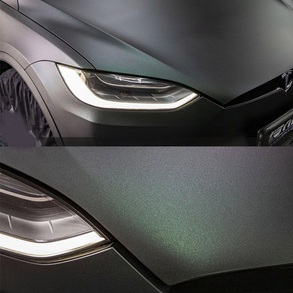 Ultral-matte Metallic Phontom Shadow Olive Green