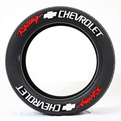 New Connected Car Tire Stickers, Tire Letter Stickers, English Letter 3D Stereoscopic Stickers
