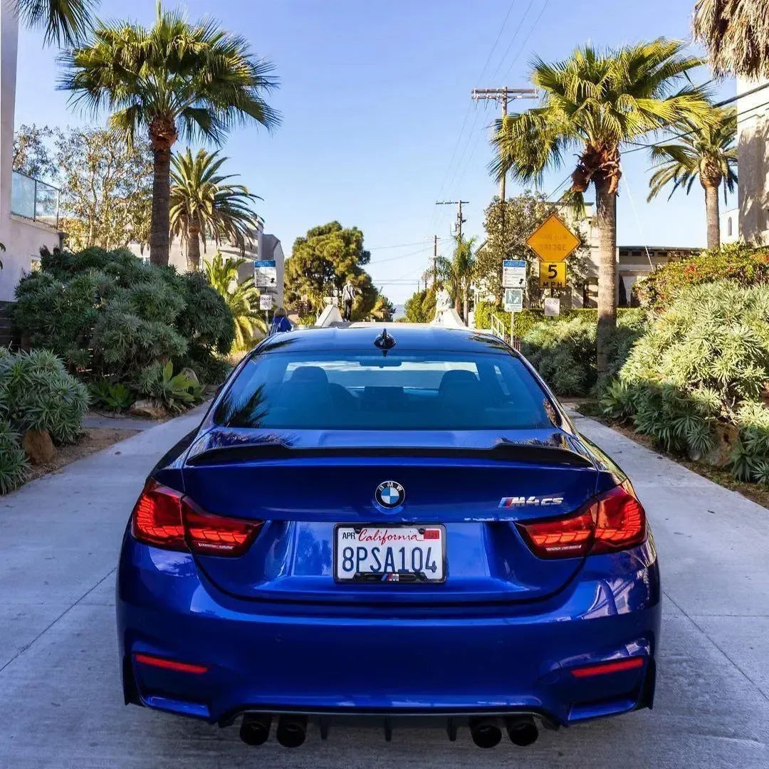 BMW F82 F83 M4 2015–2020 CS Style Carbon Fiber Trunk Spoiler