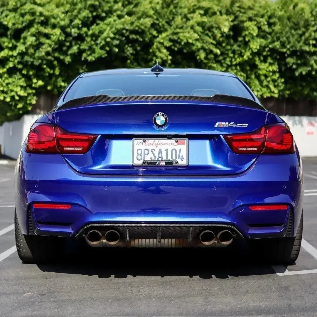 BMW F82 F83 M4 2015–2020 CS Style Carbon Fiber Trunk Spoiler