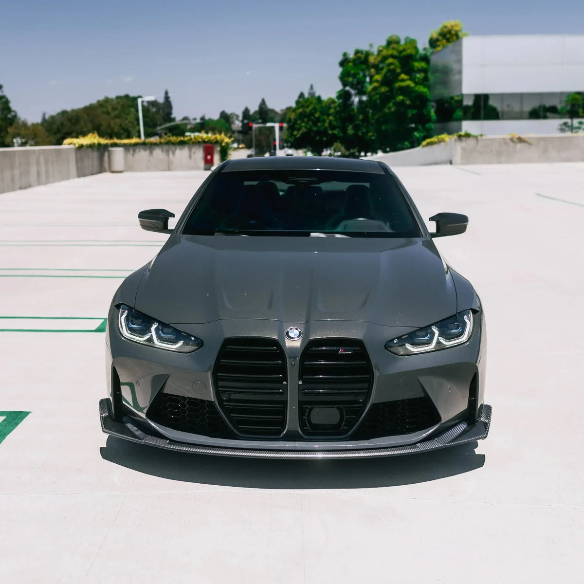CSL Style Carbon Fiber Front Lip - BMW G80 M3 & G82/G83 M4