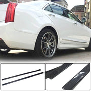 Cadillac ATS Sedan 2013-2019 Side Skirts Carbon Fiber