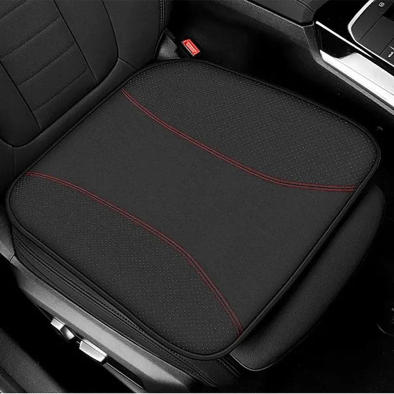 PU Leather Car Seat Cushion Protector, 2-Piece