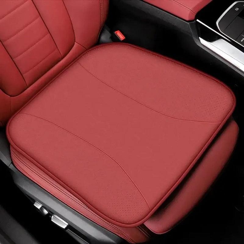 PU Leather Car Seat Cushion Protector, 2-Piece