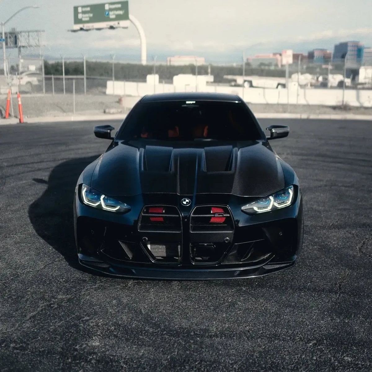 BMW G80 M3 / G82 G83 M4 V2 Carbon Fiber Body Kit, Optional Hood