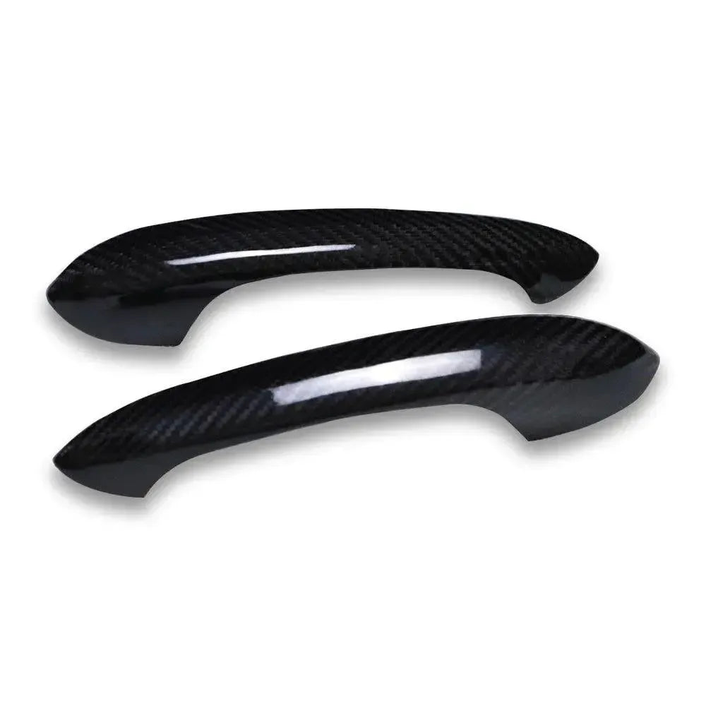 Toyota A90 Supra Dry Carbon Fiber Exterior Door Handle Covers, 2-Piece Set