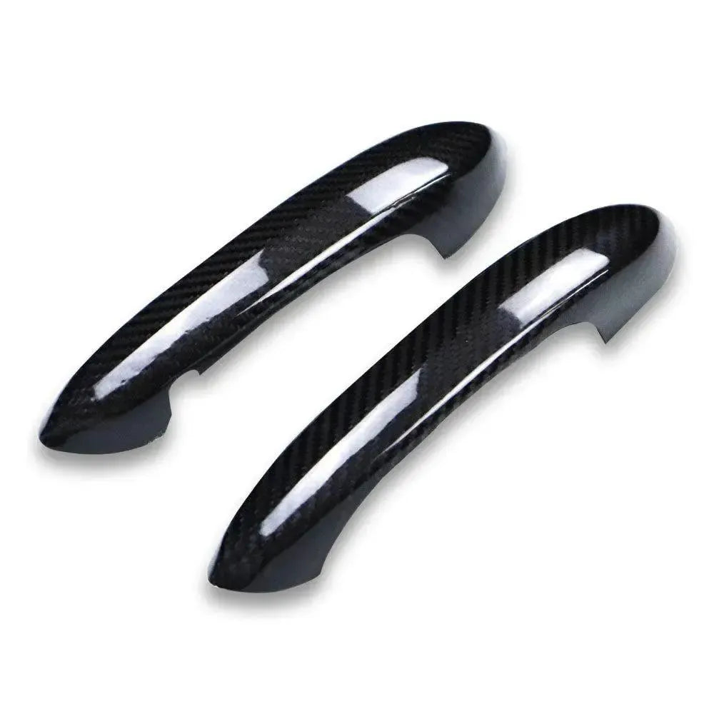 Toyota A90 Supra Dry Carbon Fiber Exterior Door Handle Covers, 2-Piece Set