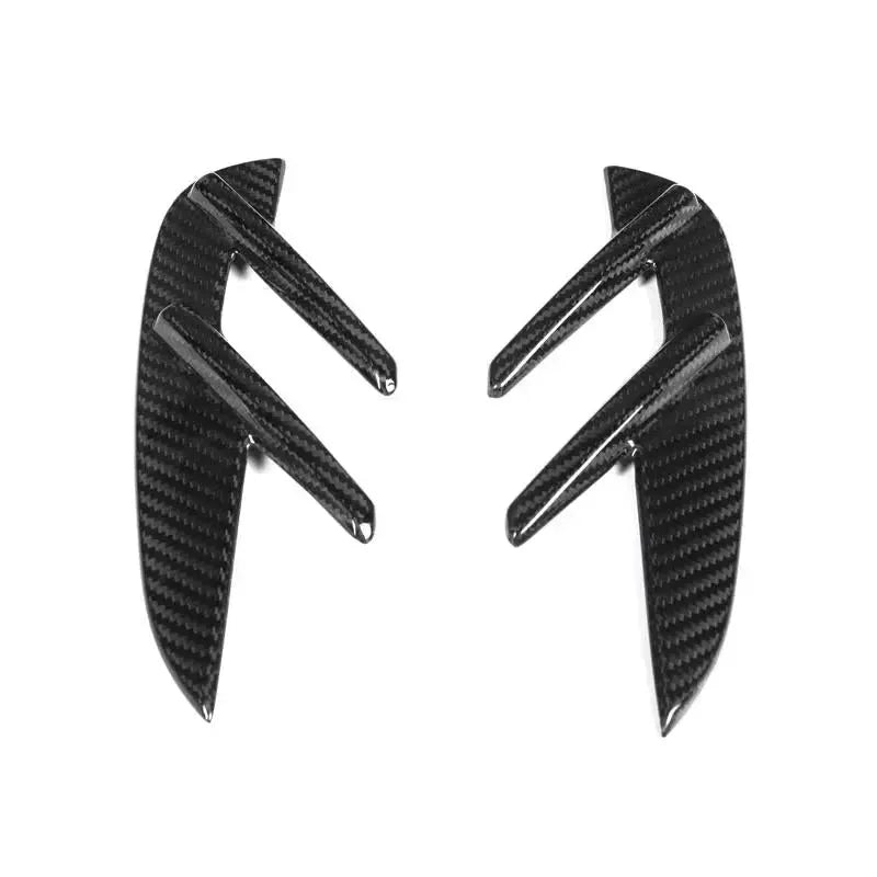 BMW G80 M3 / G82 G83 M4 Dry Carbon Fender Vent Trim Set, 2 Pieces
