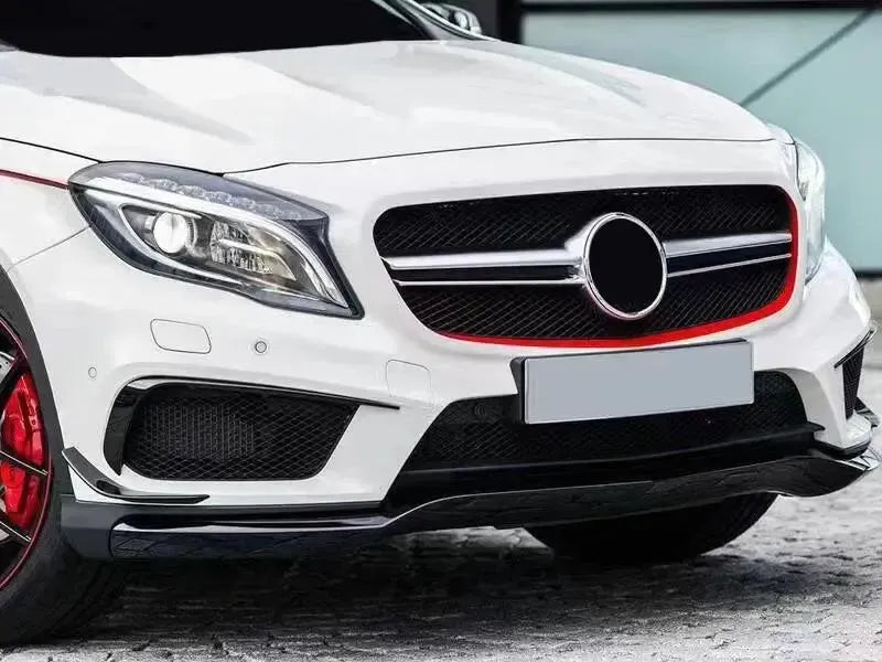 Carbon Fiber Fog Lights Cover Trims - Mercedes Benz X156 / GLA45 AMG GLA Class