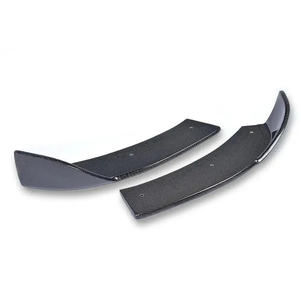 BMW 435i M Sport Carbon Fiber Front Bumper Splitters