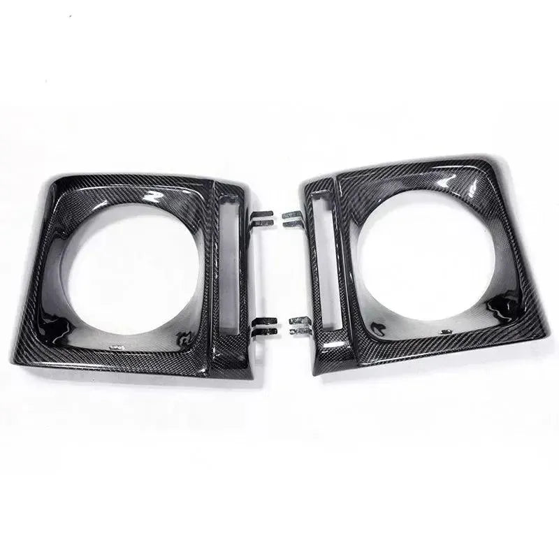 Mercedes-Benz W463 G-Class Carbon Fiber Headlamp Frame Set