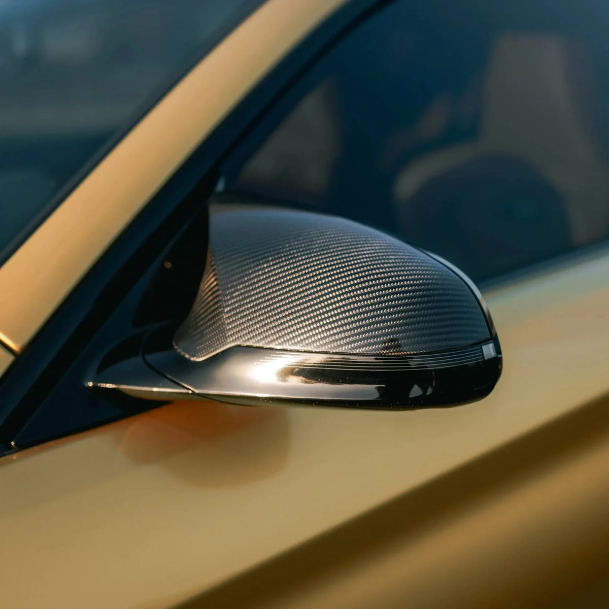 BMW F80 M3/F82 F83 M4/F87 M2C Carbon Fiber Mirror Caps