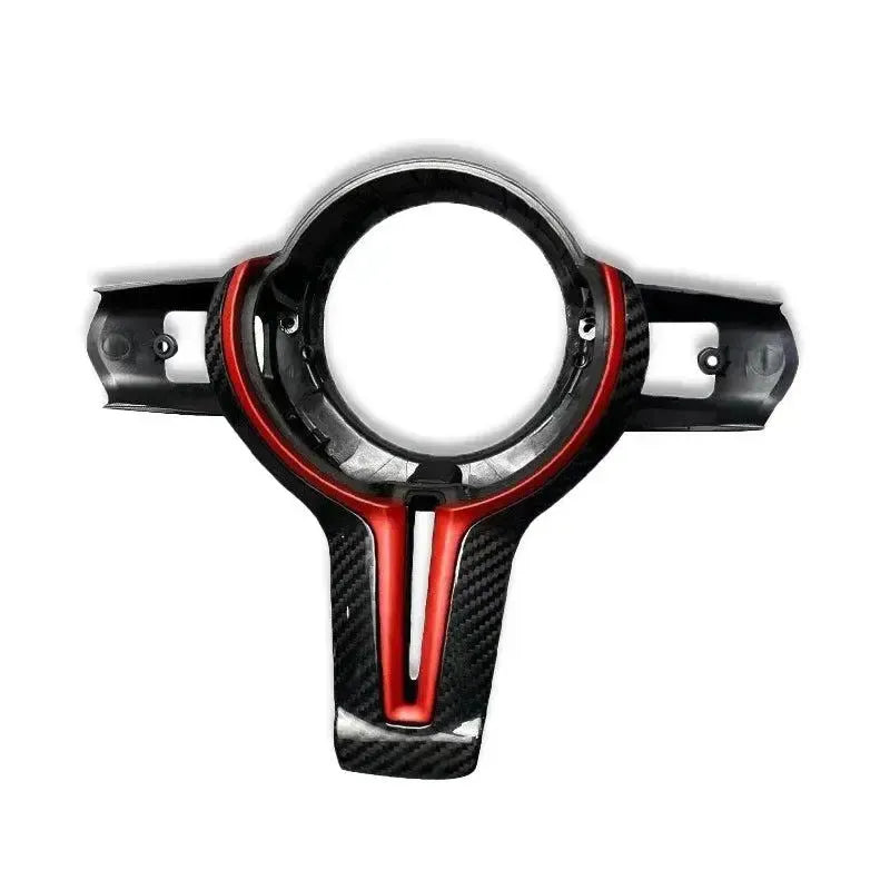 BMW F-Chassis M Cars Carbon Fiber Steering Wheel Trim, Not M Sport