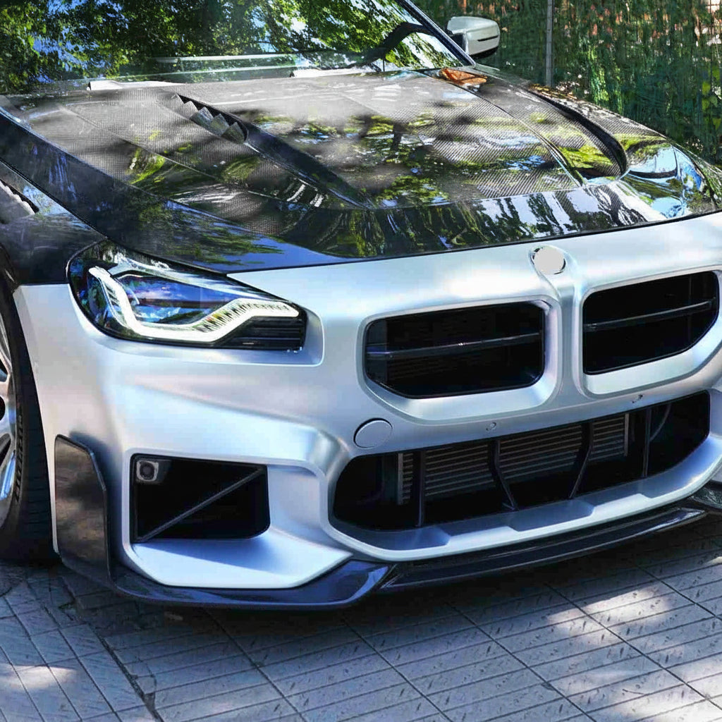 Carbon Fiber Front Bumper Splitter for BMW M2 G87 2023+