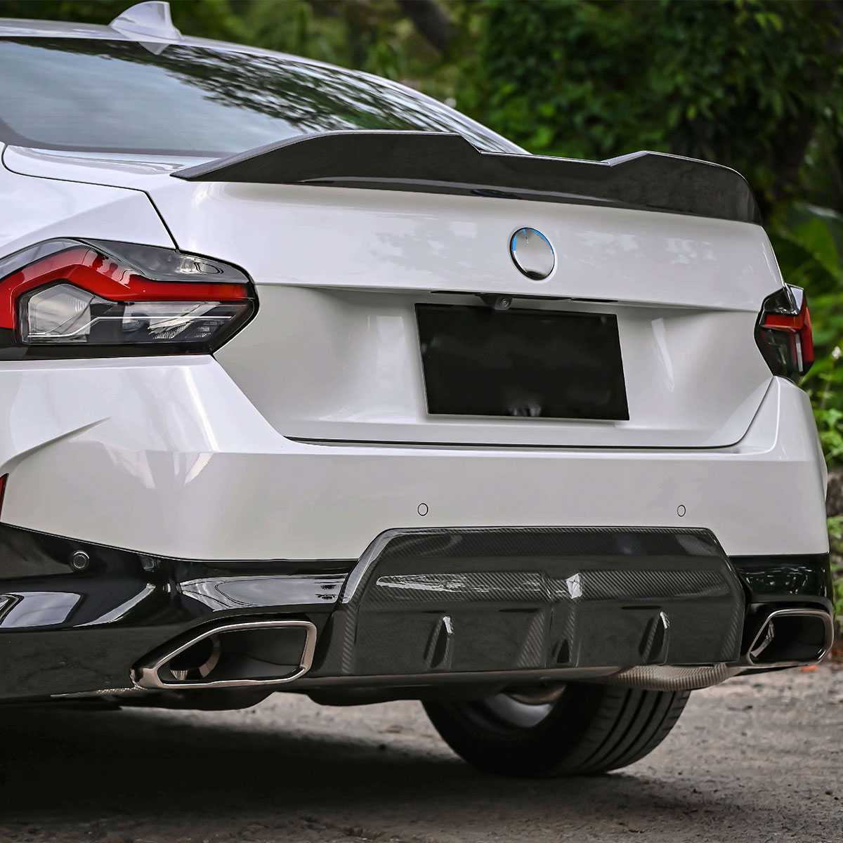 Carbon Fiber Rear Trunk Spoiler for BMW 2 Series G42 Coup¨¦/G87 M2 2022+