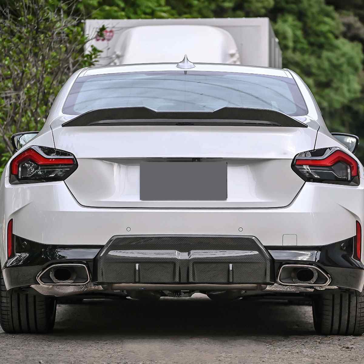 Carbon Fiber Rear Trunk Spoiler for BMW 2 Series G42 Coup¨¦/G87 M2 2022+