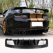 Ahacarbon Chevrolet Camaro ZL1  SS Rear Bumper Diffuser Carbon Fiber