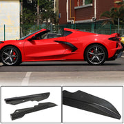 Chevrolet Corvette C8 Stingray 2020-2022 Side Skirts Splitters Carbon Fiber