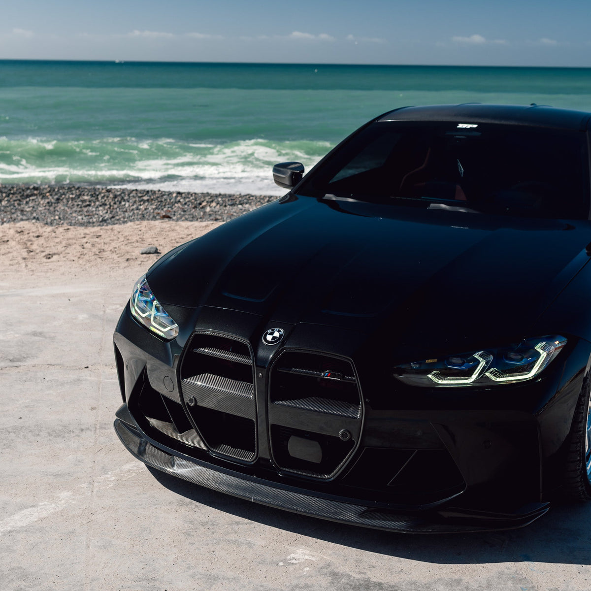 V Style Carbon Fiber Front Grilles - BMW G80 M3 & G82/G83 M4