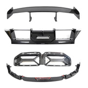 BMW M2 G87 2022-2024 Front Bumper Lip Front Grille Bumper Grill Trim Rear Bumper Diffuser Trunk Spoiler Dry Carbon Fiber