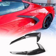 Chevrolet Corvette C8 2-Door 20-22 Side Fender Vents  Dry Carbon Fiber