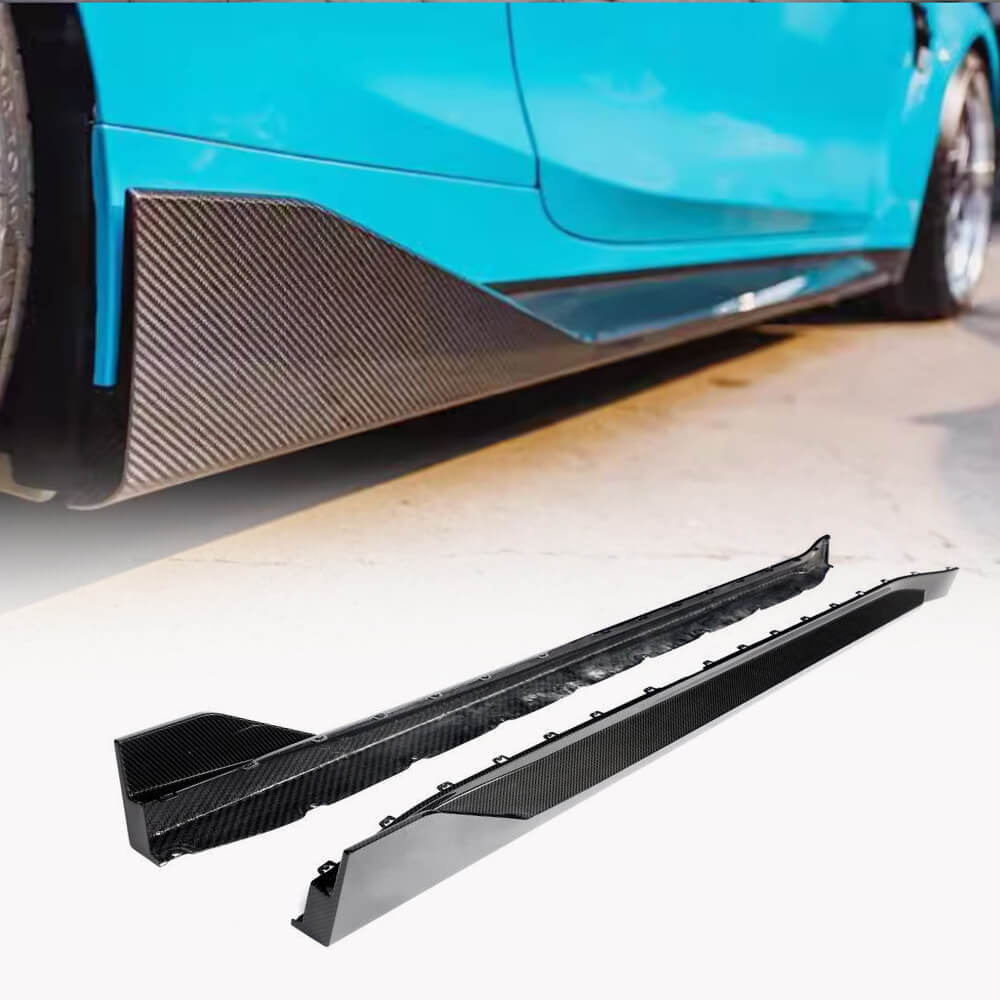 BMW 3 Series G80 M3 2021-2025 Side Skirts Dry Carbon Fiber