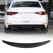 Audi A4 S4 B9 2017-2023 Rear Trunk Spoiler Carbon Fiber