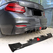 BMW 2 Series F22 F23 M Sport 2014-2019 Rear Bumper Diffuser Carbon Fiber