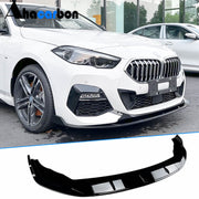 BMW 2 Series F44 216i 218i 220i 228i M Sport M235i 2020-2023 Front Bumper Lip Gloss Black ABS