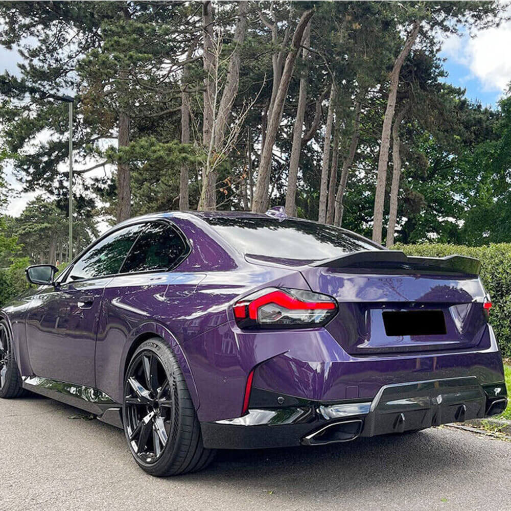 BMW 2 Series G42 Coupe 2022-2023 Rear Trunk Spoiler Carbon Fiber