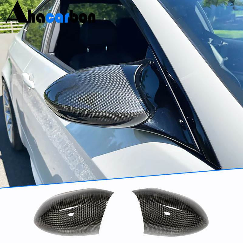 BMW 3 Series E90 E92 E93 M3 Mirror Covers Replacement Style Carbon Fiber