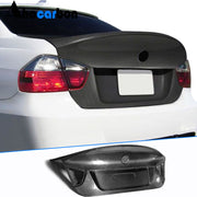 BMW 3 Series E90 M3 Pre-LCI 2005-2008 Rear Trunk Lid Cover Carbon Fiber