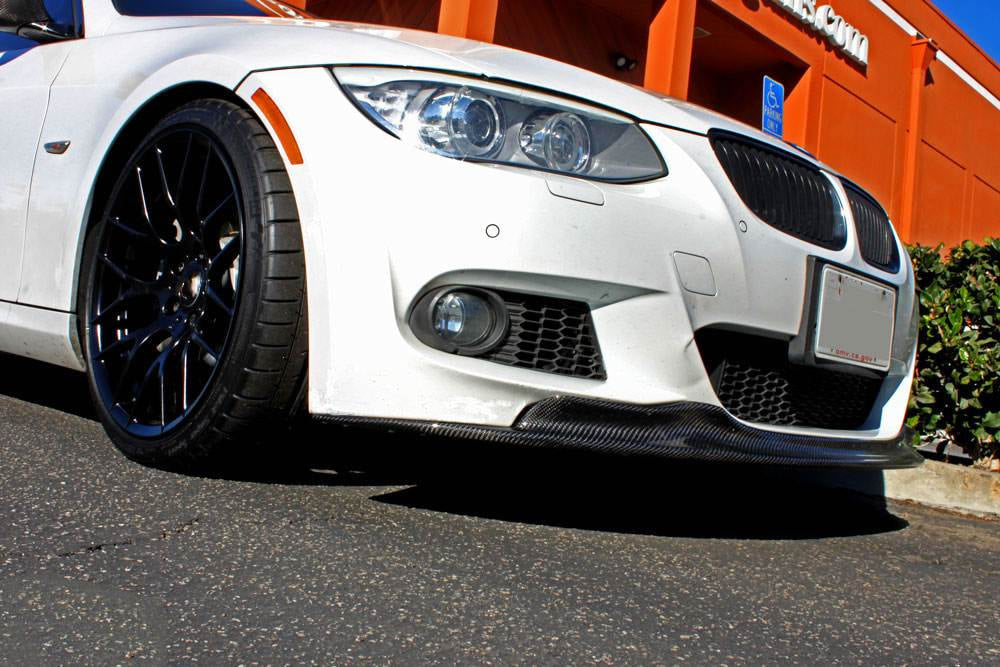 BMW 3 Series E92 E93 M Sport LCI 2010-2012 Front Bumper Lip Carbon Fiber/FRP