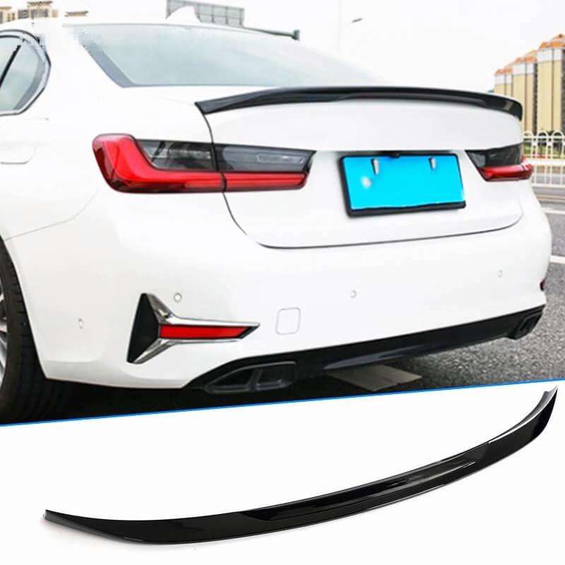 Glossy Black Rear Trunk Spoiler for BMW 3 Series G20, G28 & G80 M3 Sedan 2019-2023