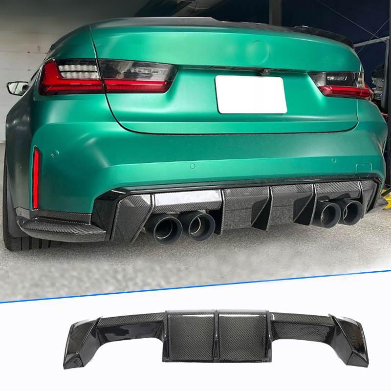 BMW G80 M3 Carbon Fiber Rear Bumper Diffuser 2021–2022