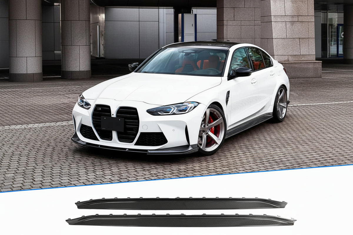 Carbon Fiber Side Skirts for 2021+ BMW 3 Series G80 M3