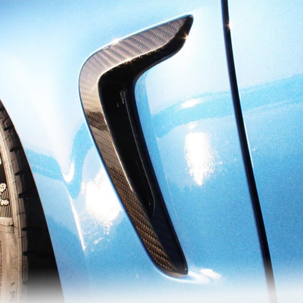 BMW 4 Series F32 F33 F36 2014-2019 Replacement Side Air Fender Vents Dry Carbon Fiber