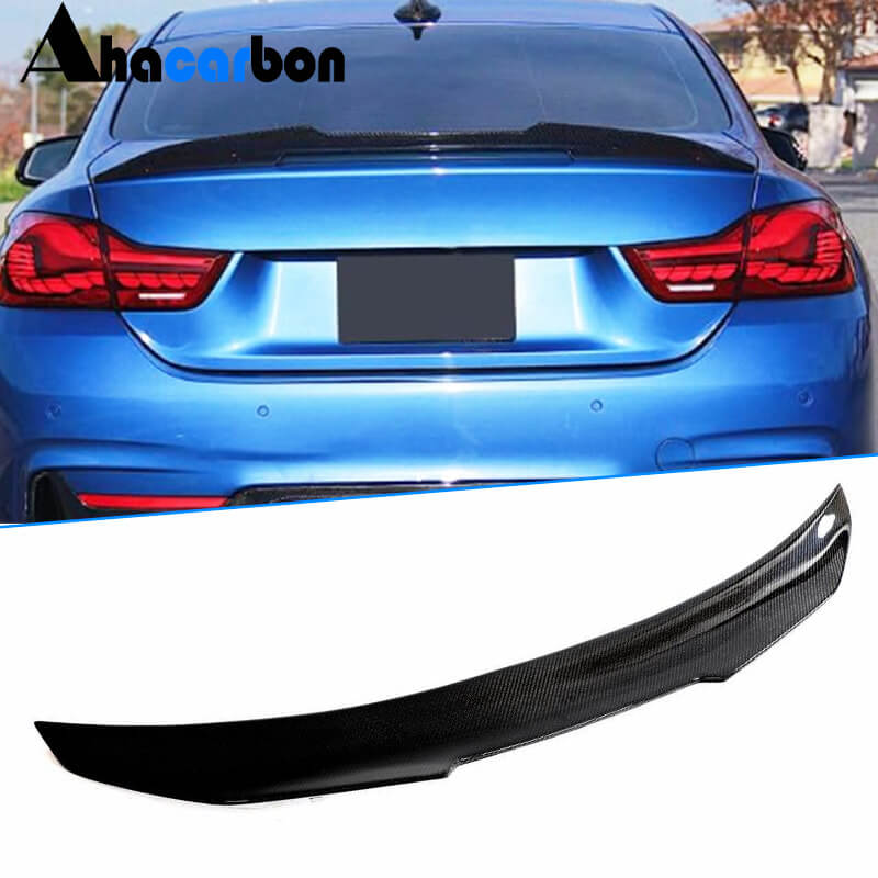 BMW 4 Series F33 F83 M4 Convertible 2014-2019 Rear Trunk Spoiler Carbon Fiber