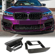 BMW 5 Series F90 M5 2021-2024 Fog Light Covers Dry Carbon Fiber