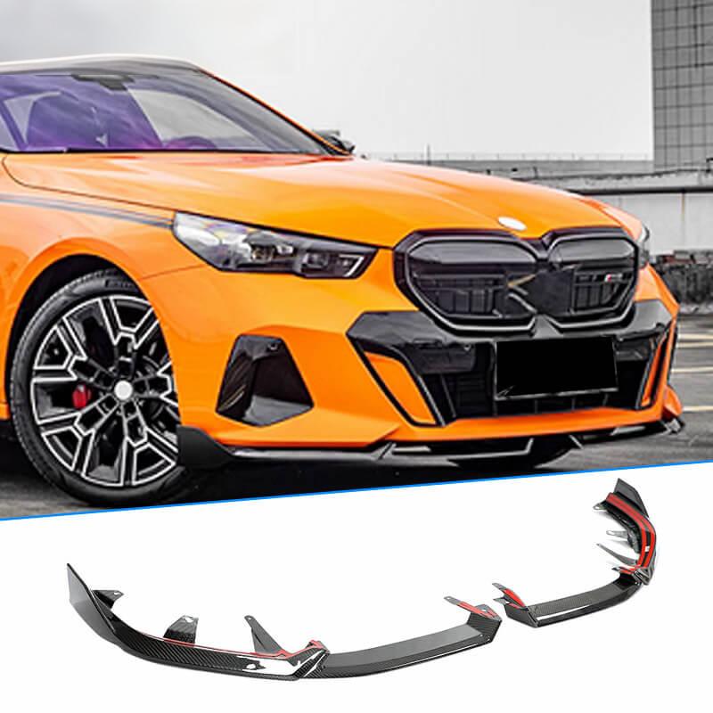 BMW 5 Series / i5 G60 M Sport Carbon Fiber Front Bumper Lip, 2024+