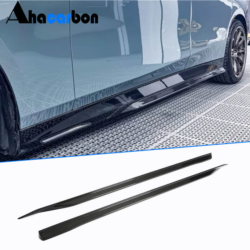 BMW 5 Series I5 G60 M Sport 2024+ Side Skirts Dry Carbon Fiber