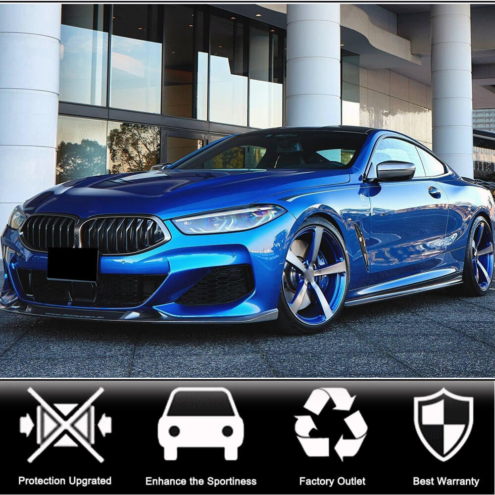 BMW 8 Series G14 G15 840i M Sport M850i 2018-2021 Side Skirts Dry Carbon Fiber