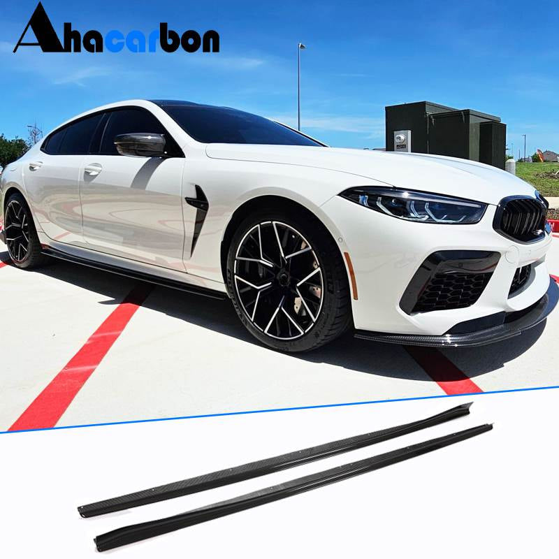BMW 8 Series G16 F93 M8 2018-2021 Side Skirts Carbon Fiber