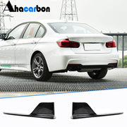 BMW 3 Series F30 M Sport 2012-2018 Rear Bumper Splitters Carbon Fiber