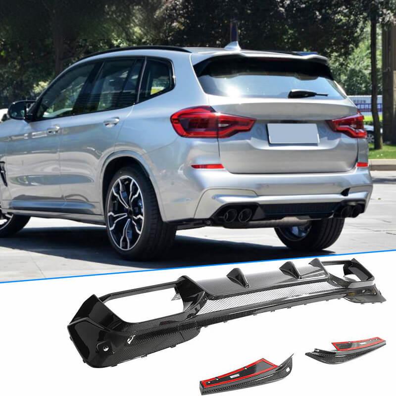 BMW X3 M F97 Carbon Fiber Replacement Rear Diffuser, 2019–2023