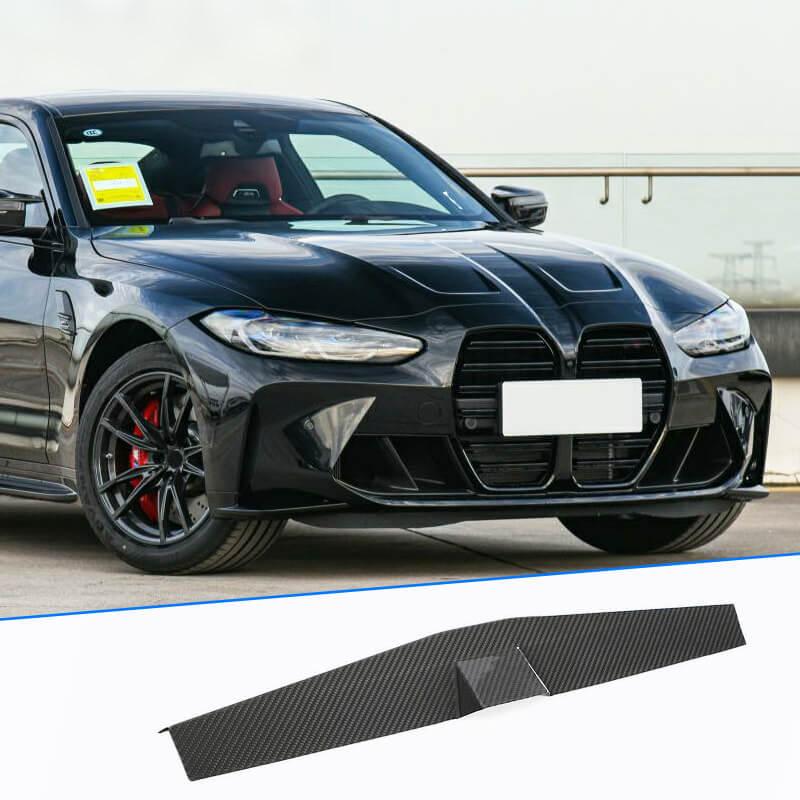 BMW G80 M3 / G82 G83 M4 Carbon Fiber Front Bumper Cover Trim, 2021–2022