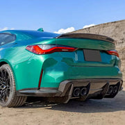 BMW M4 G82 G83 2021+ Rear Bumper Vents Dry Carbon Fiber