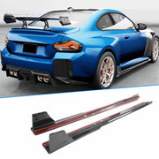 BMW G87 M2 Base Coupe Carbon Fiber Side Skirts 2023–2024