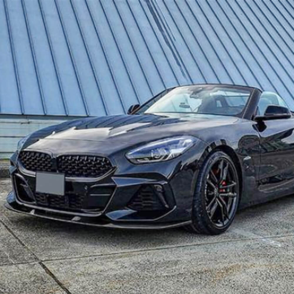 BMW Z4 G29 M40i sDrive30i Convertible 2-Door 2019-2024 Front Bumper Lip Carbon Fiber