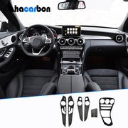 Benz C Class W205 2014-2018 Dry Carbon Fiber Interior Trims